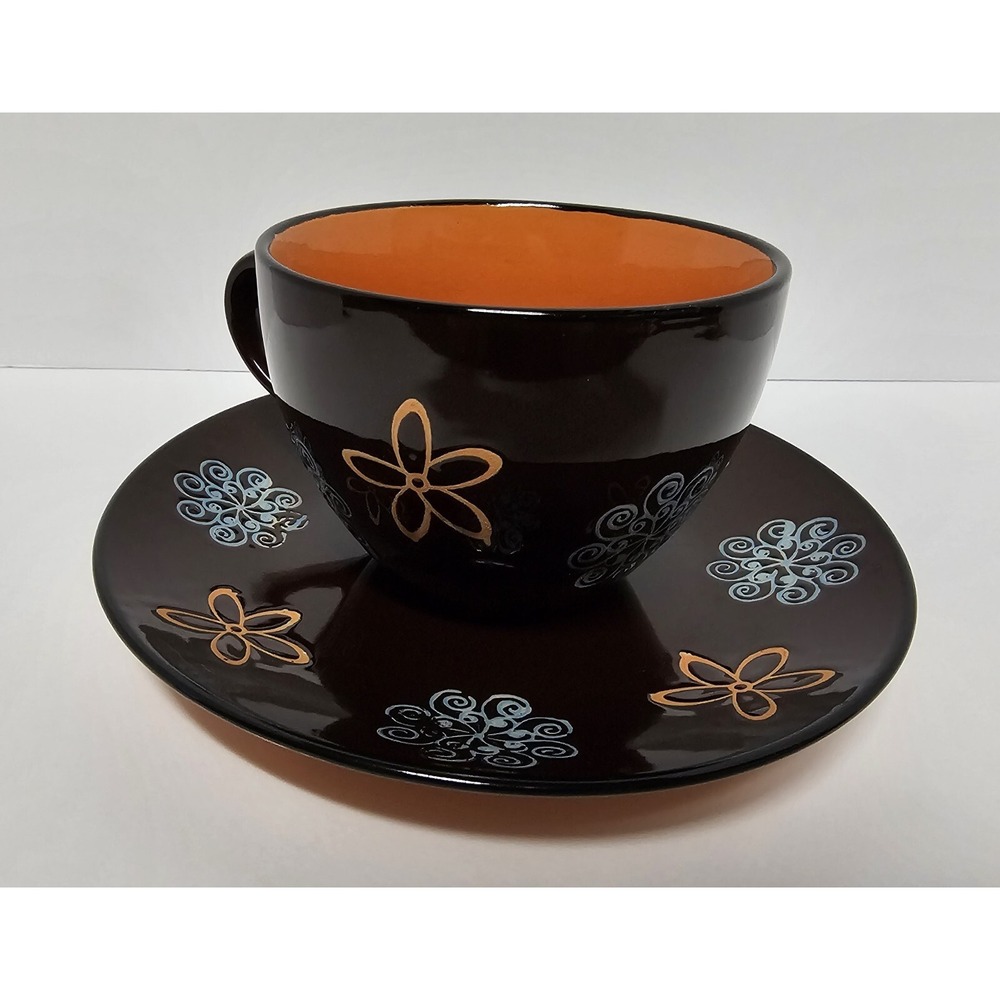Mulberry Home Collection Coffee Cup and Saucer